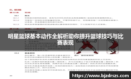 明星篮球基本动作全解析助你提升篮球技巧与比赛表现